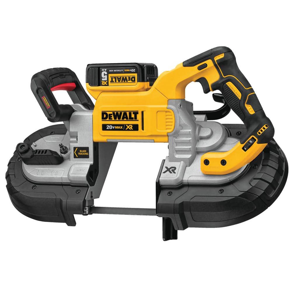 DEWALT 20V MAX Cordless Brushless 5 in. Dual Switch Bandsaw with Batteries and Charger - Image 3