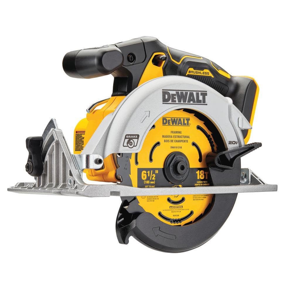 DEWALT 20V MAX Cordless Brushless Circular Saw Kit with Batteries - Image 3