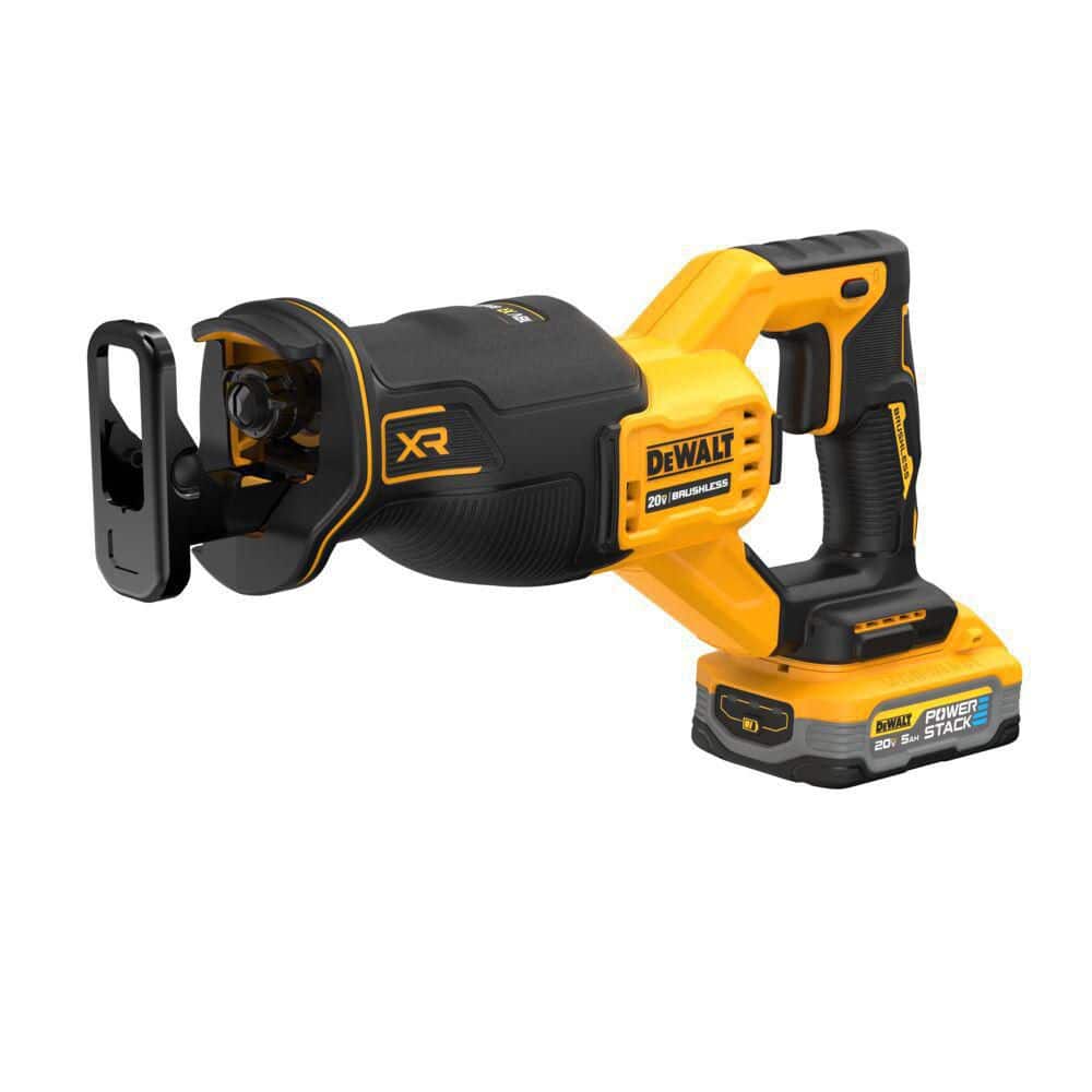 DEWALT 20V MAX Cordless Brushless Reciprocating Saw Kit with 5.0Ah Battery and Charger - Image 3
