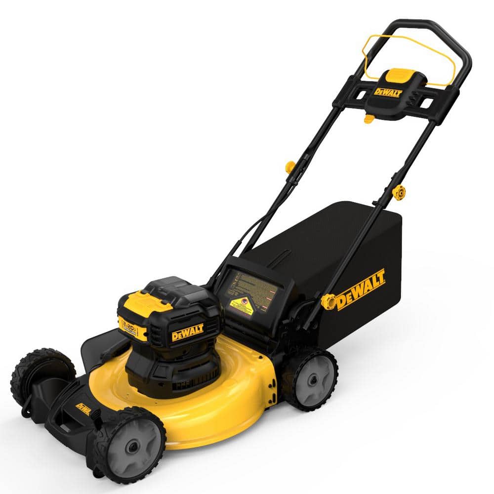 DeWalt 20V MAX DCMWP233U2 21.5 in. Cordless Push Lawn Mower Kit with (2) 10Ah Batteries & Charger