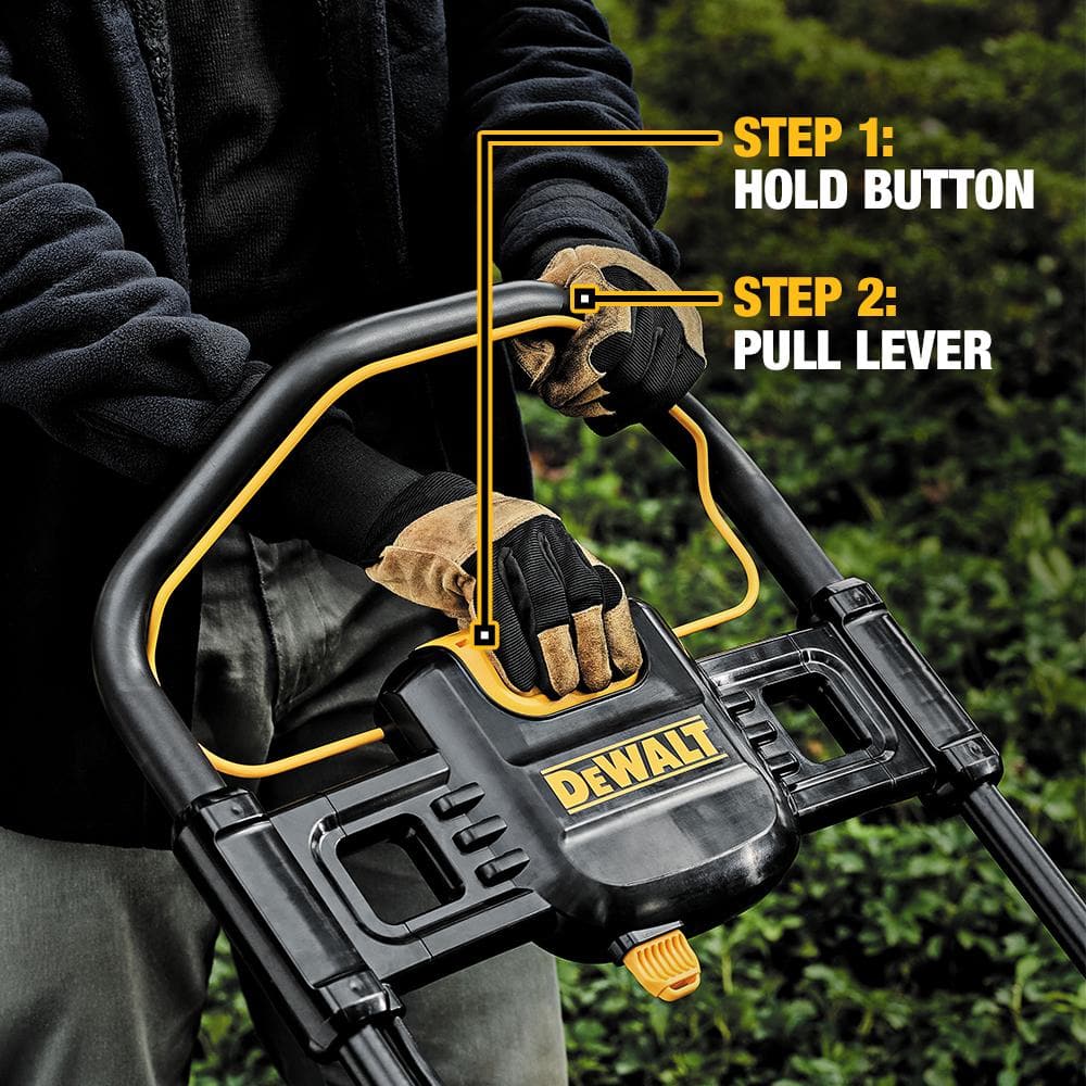 DeWalt 20V MAX DCMWP233U2 21.5 in. Cordless Push Lawn Mower Kit with (2) 10Ah Batteries & Charger - Image 5