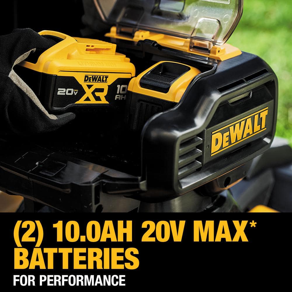 DeWalt 20V MAX DCMWP233U2 21.5 in. Cordless Push Lawn Mower Kit with (2) 10Ah Batteries & Charger - Image 8