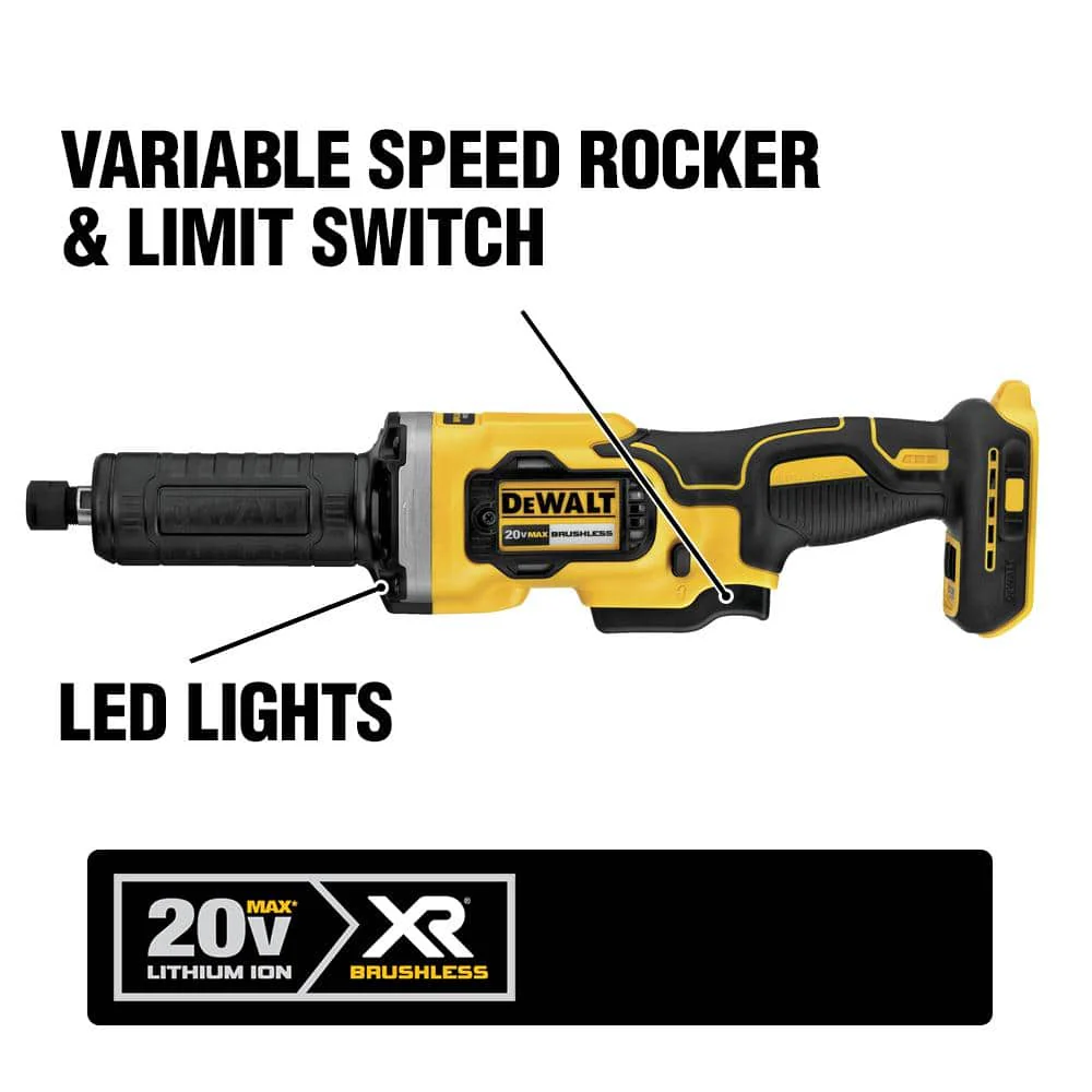 DEWALT 20V MAX Lithium-Ion Cordless Brushless Deep Cut Band Saw (Tool-Only) with Bonus 1-1/2 in. Die Grinder (Tool-Only) - Image 5