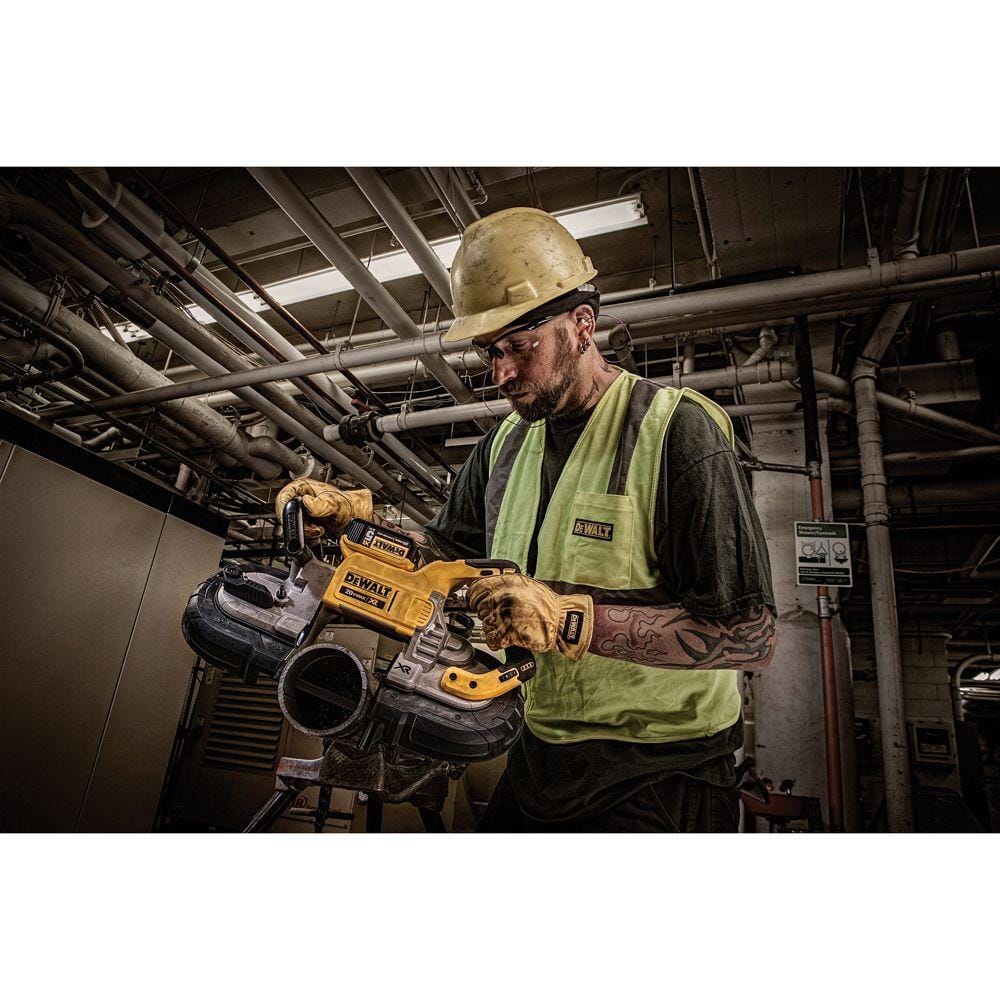 DEWALT 20V MAX Lithium-Ion Cordless Brushless Deep Cut Band Saw (Tool-Only) with Bonus 1-1/2 in. Die Grinder (Tool-Only) - Image 7