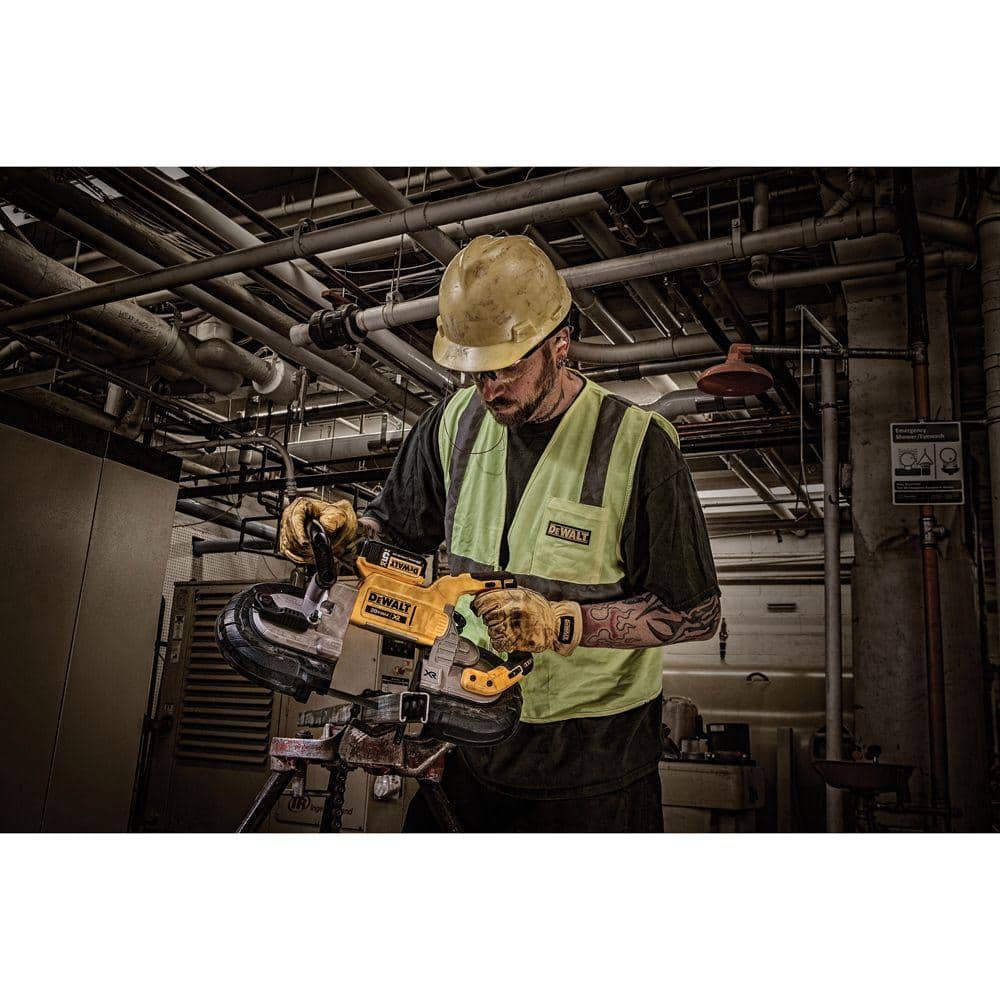DEWALT 20V MAX Lithium-Ion Cordless Brushless Deep Cut Band Saw (Tool-Only) with Bonus 1-1/2 in. Die Grinder (Tool-Only) - Image 8