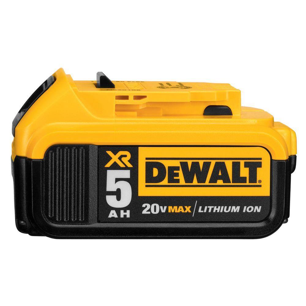 DEWALT 20V MAX XR Cordless Brushless Deep Cut Band Saw with 4-1/2 in. Grinder, (2) 5.0Ah Batteries, Charger & Bag - Image 8