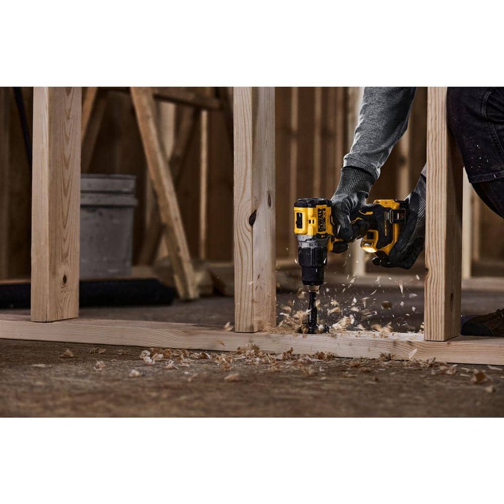 DEWALT 20V MAX XR Hammer Drill & ATOMIC Impact Driver 2-Tool Cordless Combo Kit with (2) 4.0Ah Batteries, Charger, and Bag - Image 5