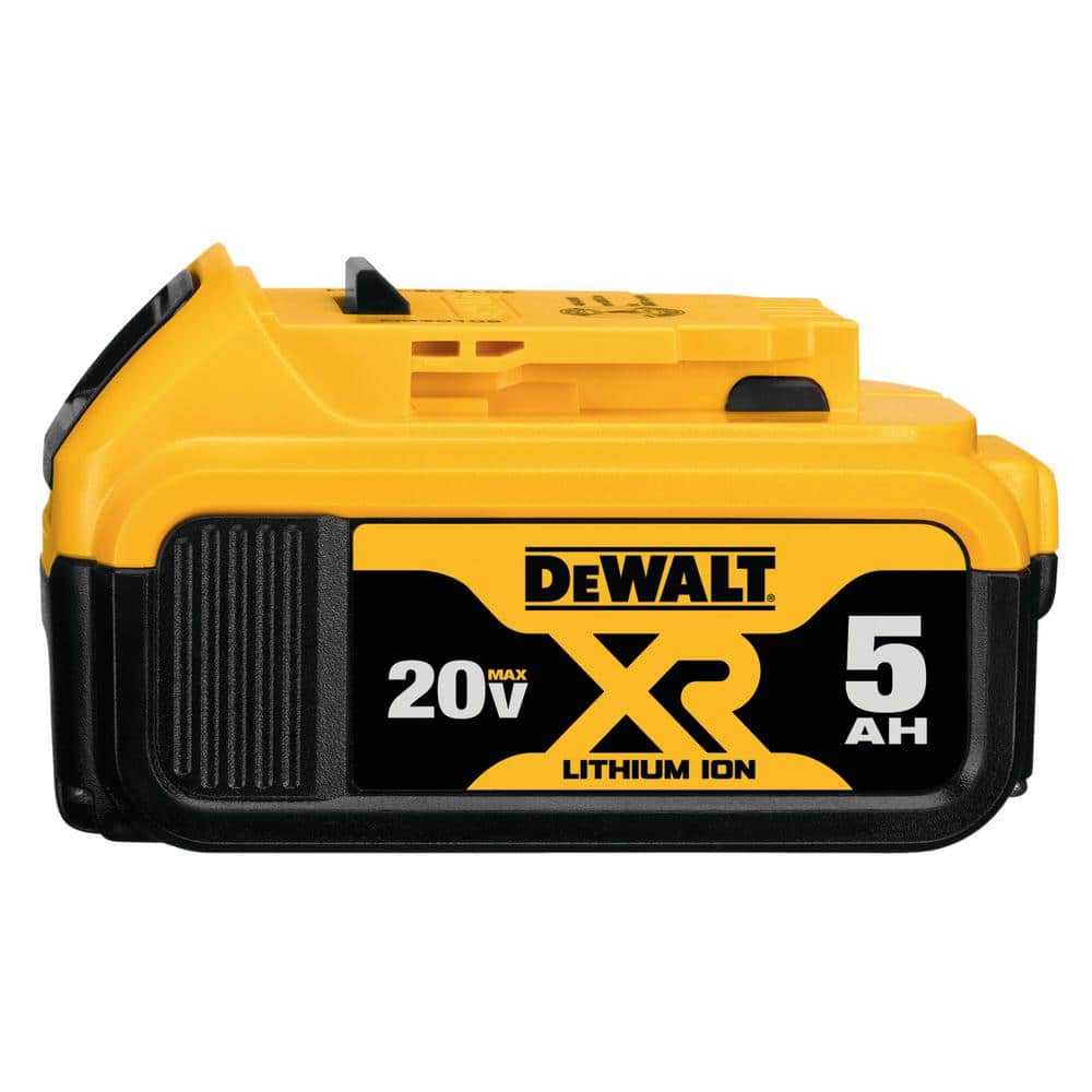 DEWALT 20V MAX XR Lithium-Ion Starter Kit with (2) 5.0Ah Batteries, Charger, and Kit Bag - Image 5