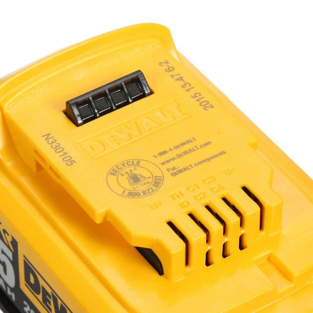 DEWALT 20V MAX XR Premium Lithium-Ion 5.0Ah Battery Pack (7-Pack) - Image 5