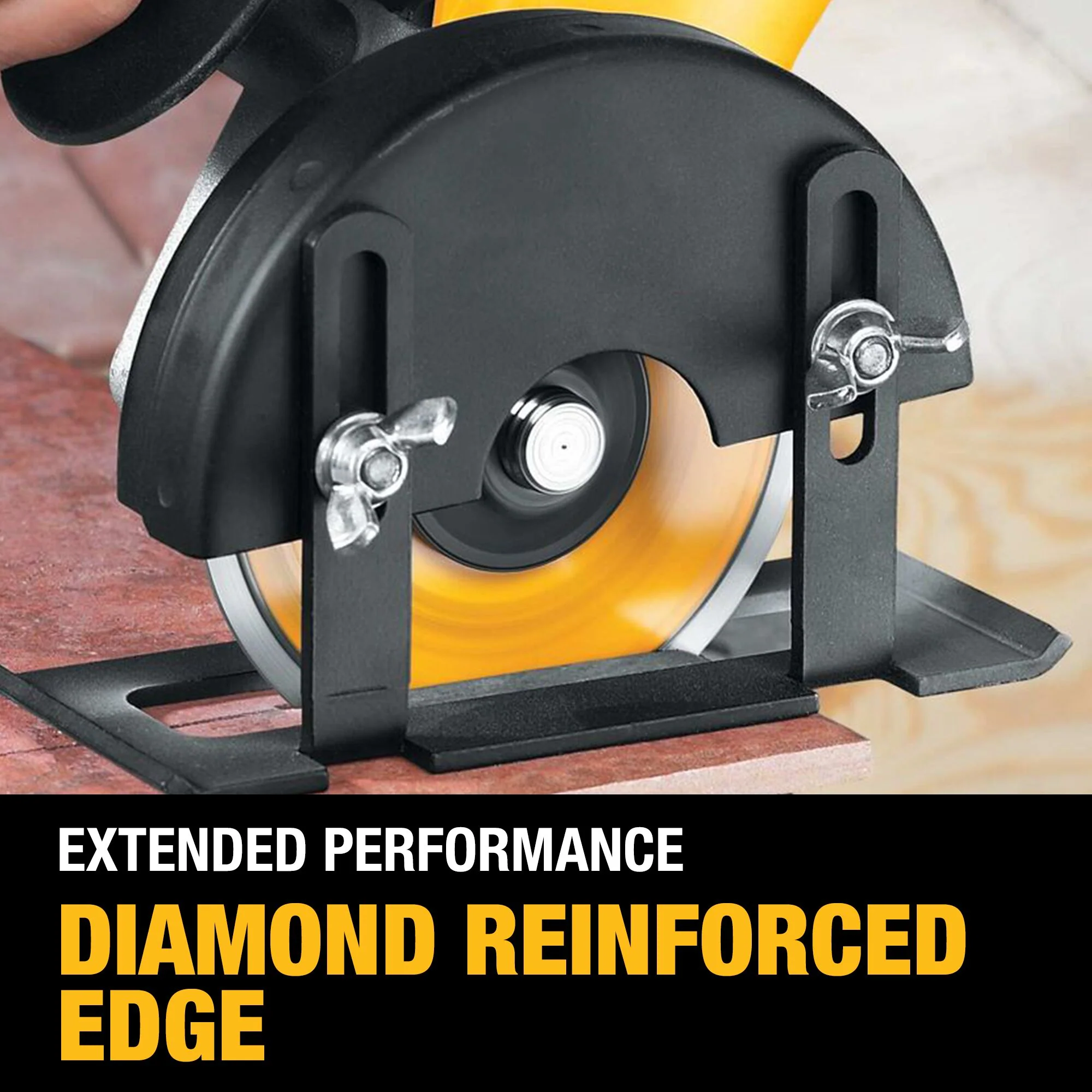 DEWALT 4-in Wet/Dry Continuous Rim Diamond Saw Blade, 20mm Arbor (DW4729) - Image 5