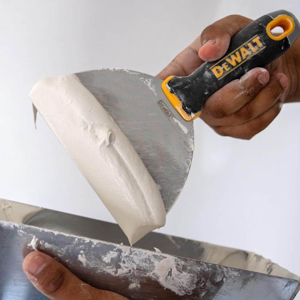 DEWALT 6 in. Stainless Steel Putty Knife with Soft Grip Handle - Image 4