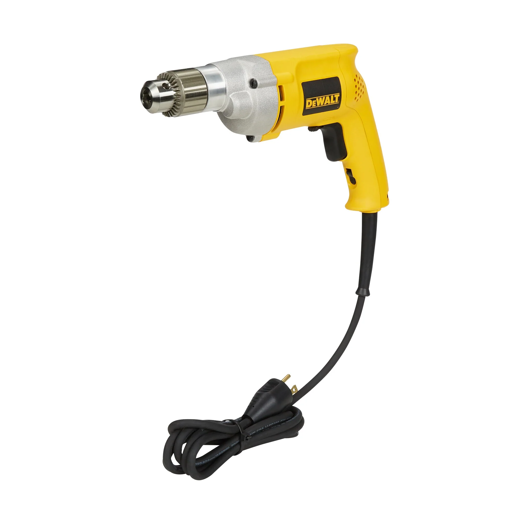 DEWALT 7-Amp 3/8-in Right Angle Corded Drill, Variable Speed, Keyed Chuck (DW223G) - Image 4