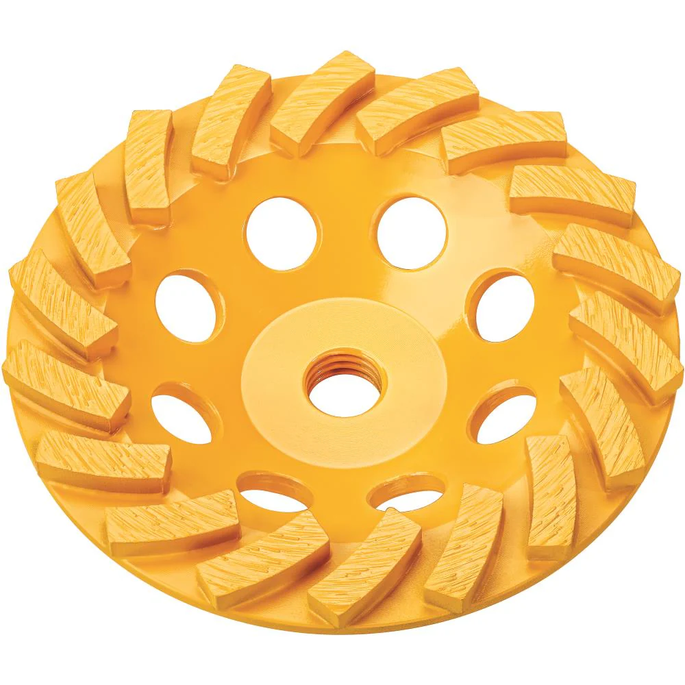 DEWALT 7-in XP Turbo Diamond Cup Wheel, 5/8-in Arbor