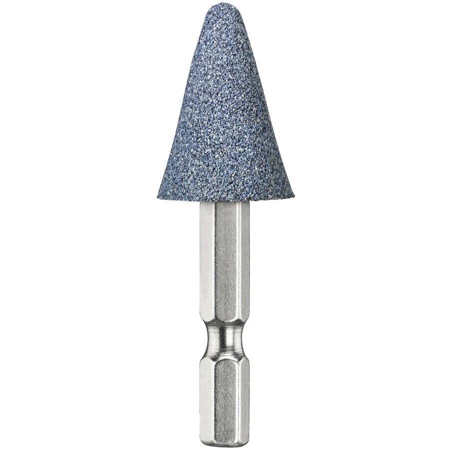 DEWALT Aluminum Oxide 1-1/16-in Pointed Grinding/Sharpening Bit – 1/4-in Hex Shank
