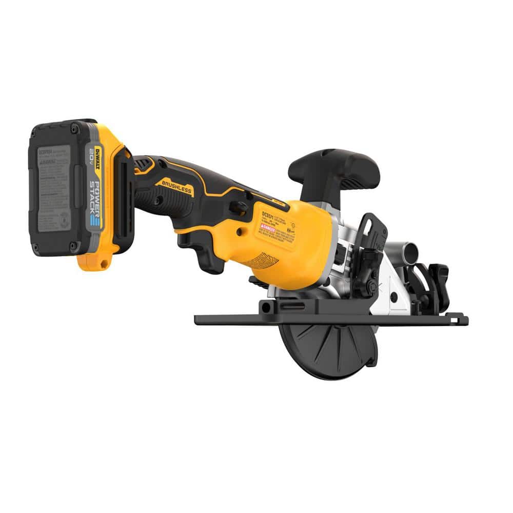 DEWALT Atomic 20V Cordless Brushless Circular Saw Kit with Battery and Charger - Image 2
