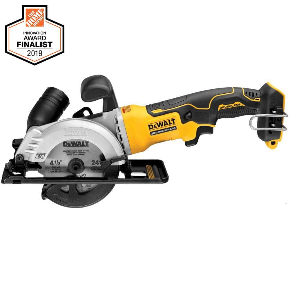 DEWALT ATOMIC 20V MAX Cordless Brushless 4-1/2 in. Circular Saw Kit with POWERSTACK Battery - Image 3