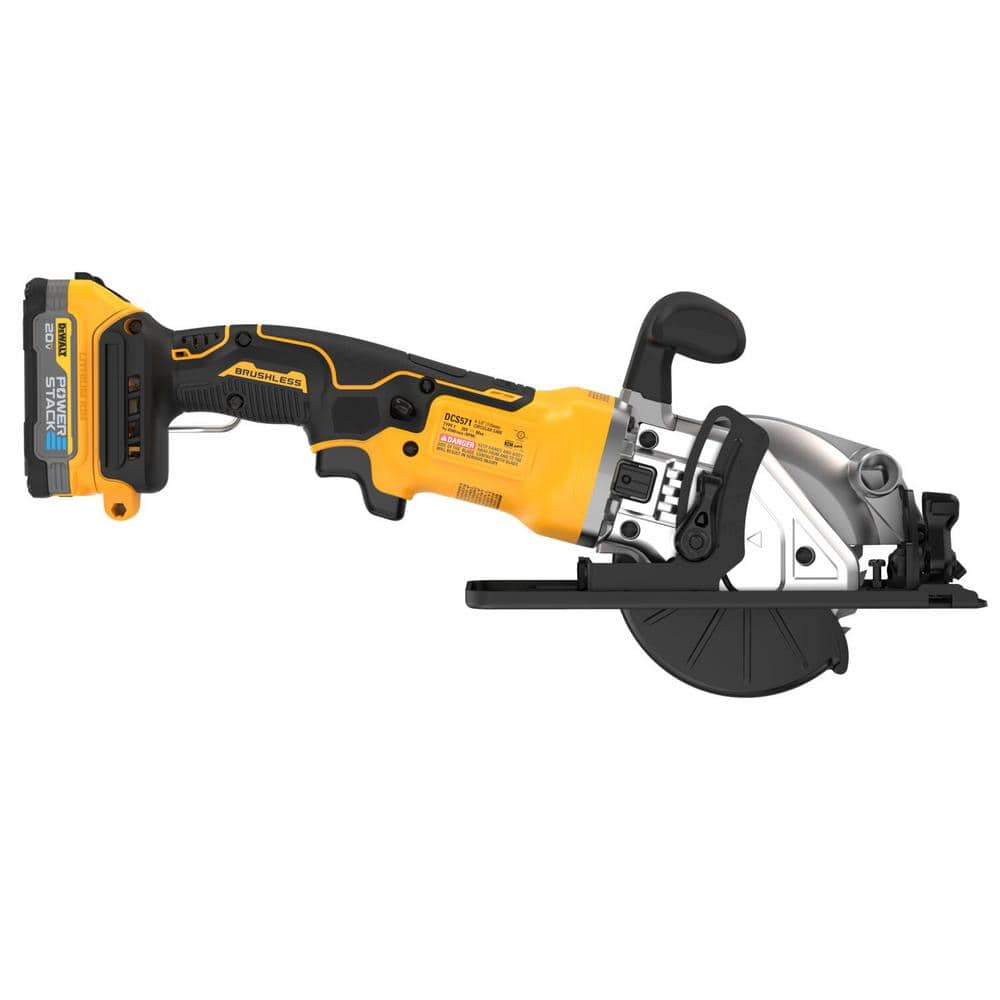 DEWALT Atomic 20V MAX Cordless Brushless Circular Saw Kit with Battery and Charger - Image 3