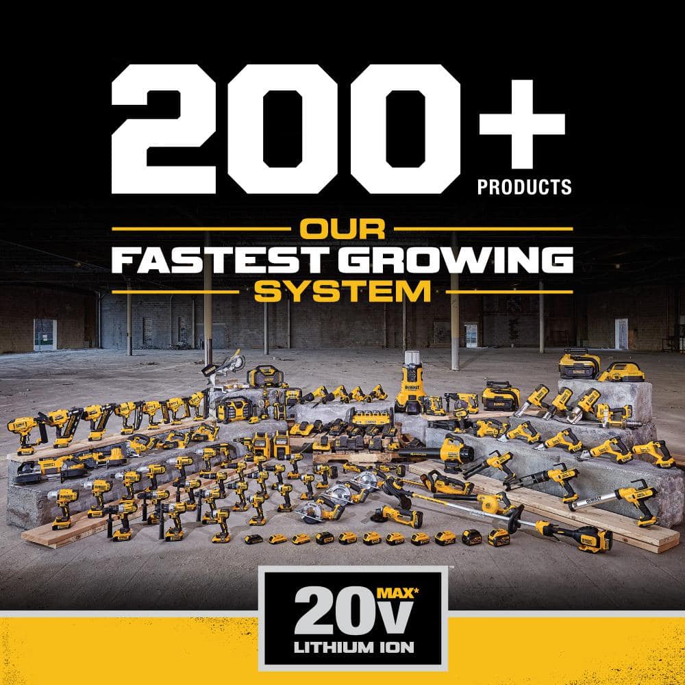 DEWALT ATOMIC 20V MAX Cordless Brushless Compact Reciprocating Saw with 4.0Ah Battery - Image 3