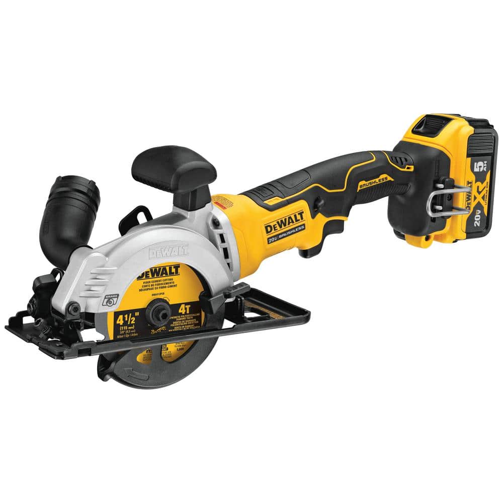 DEWALT ATOMIC 4-1/2 in. 4-Tooth Fiber Cement Cutting Circular Saw Blade (DWA412PCD) - Image 4