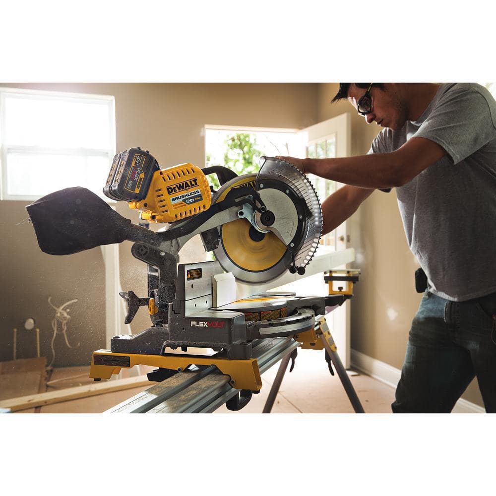 DEWALT FLEXVOLT 12 in. 60-Teeth Carbide-Tipped Miter Saw Blade (2-Pack) - Image 7