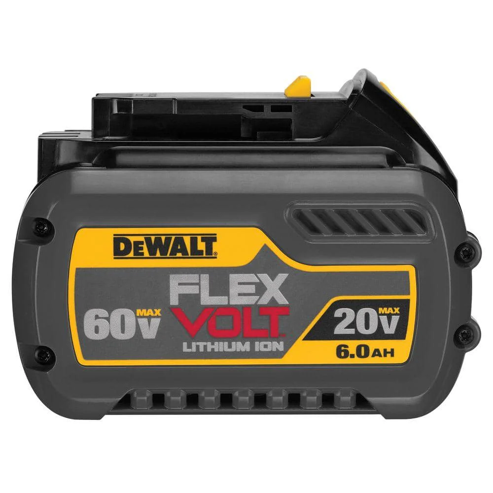 DEWALT FLEXVOLT 20V/60V MAX Lithium‑Ion 6.0Ah Battery Pack with 6-Amp Output Charger (DCB606C) - Image 6