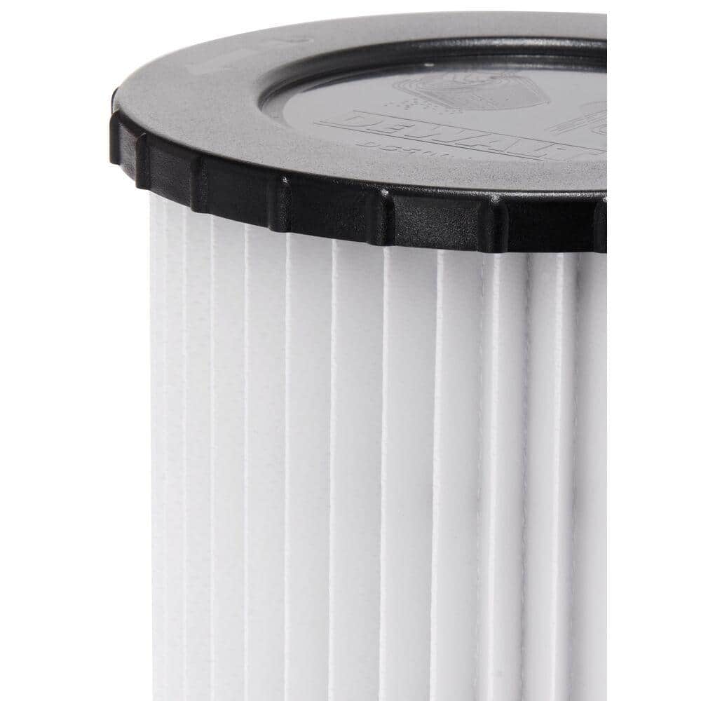 DEWALT HEPA Replacement Filter for DC500 Wet/Dry Vacuum, Washable Cartridge - Image 5