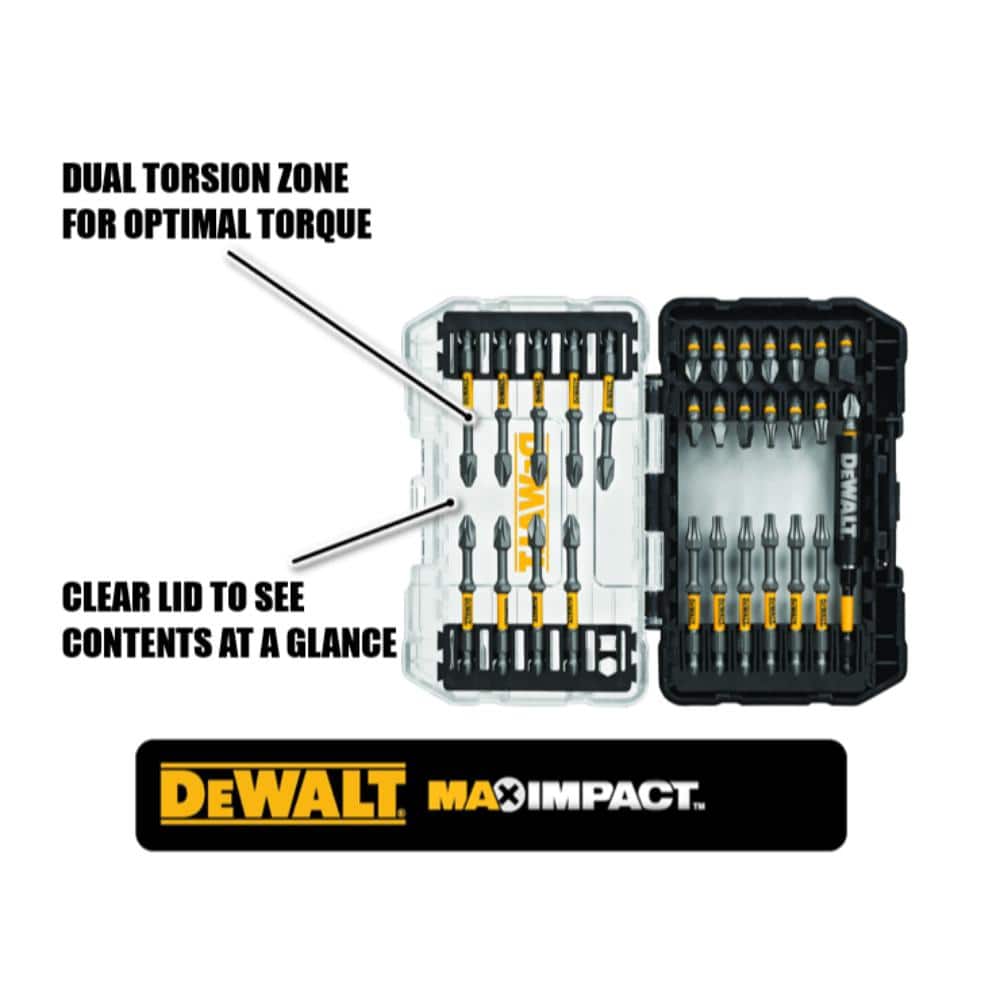 DEWALT MAX IMPACT Screwdriving Set, 30-Piece (DWAMI30) - Image 2