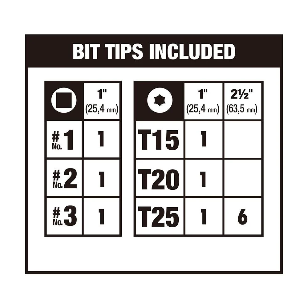 DEWALT MAX IMPACT Screwdriving Set, 30-Piece (DWAMI30) - Image 8