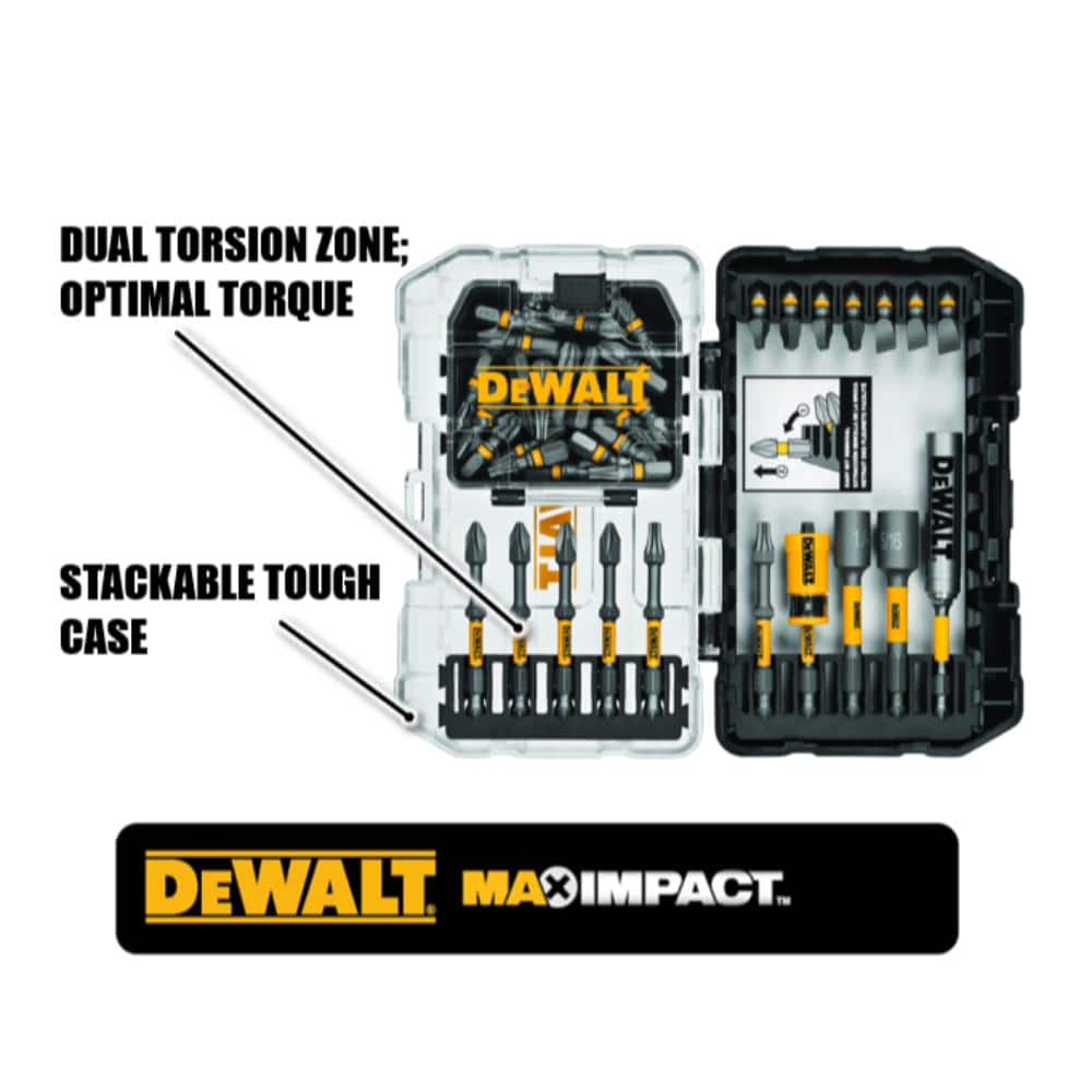 DEWALT MAX IMPACT Screwdriving Set, 40-Piece - Image 2