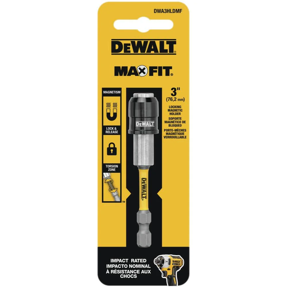 DEWALT MAXFIT 3 in. Steel Bit Holder - Image 3