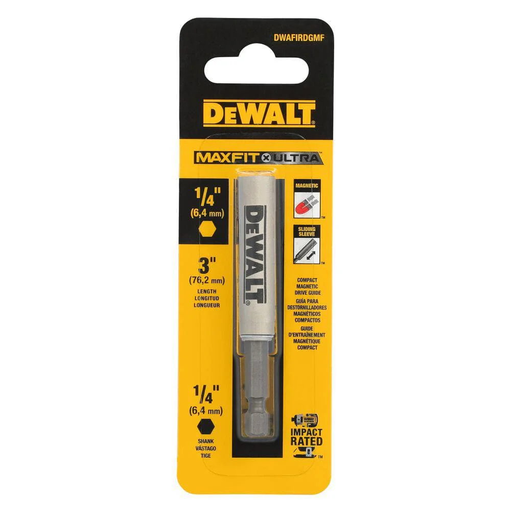 DEWALT MAXFIT 3 in. x 1/4 in. Impact Driver Bit Holder - Image 7