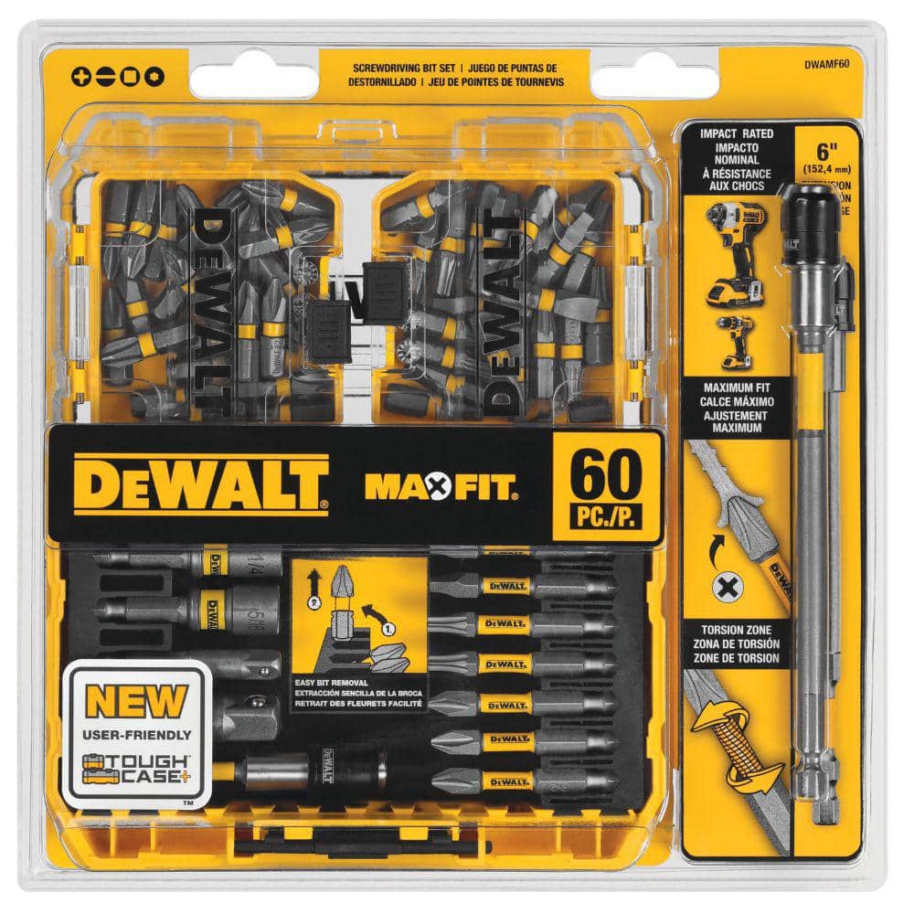 DEWALT MAXFIT Screwdriving Drill Bit Set, 60-Piece (DWAMF60) - Image 4
