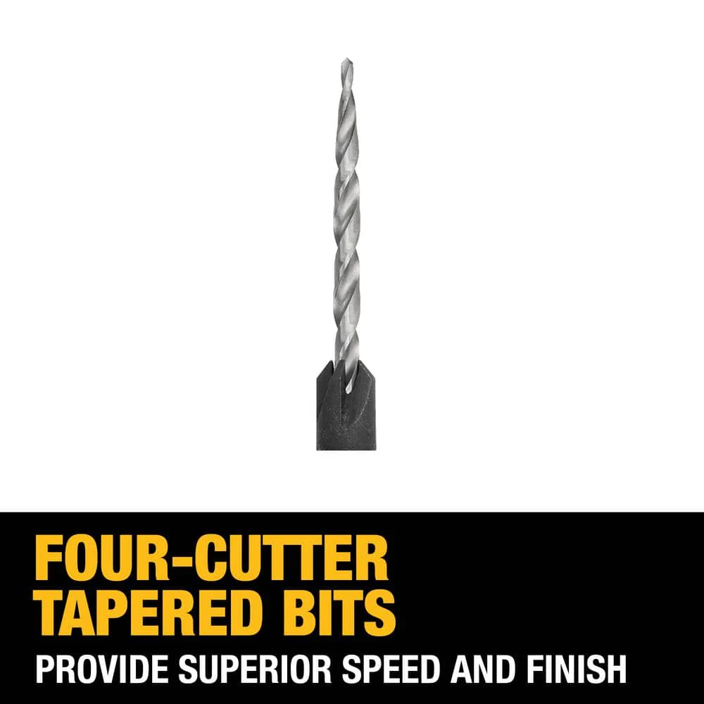 DEWALT Steel Countersink Drill Bit Set (3-Piece) – DW2535 - Image 6