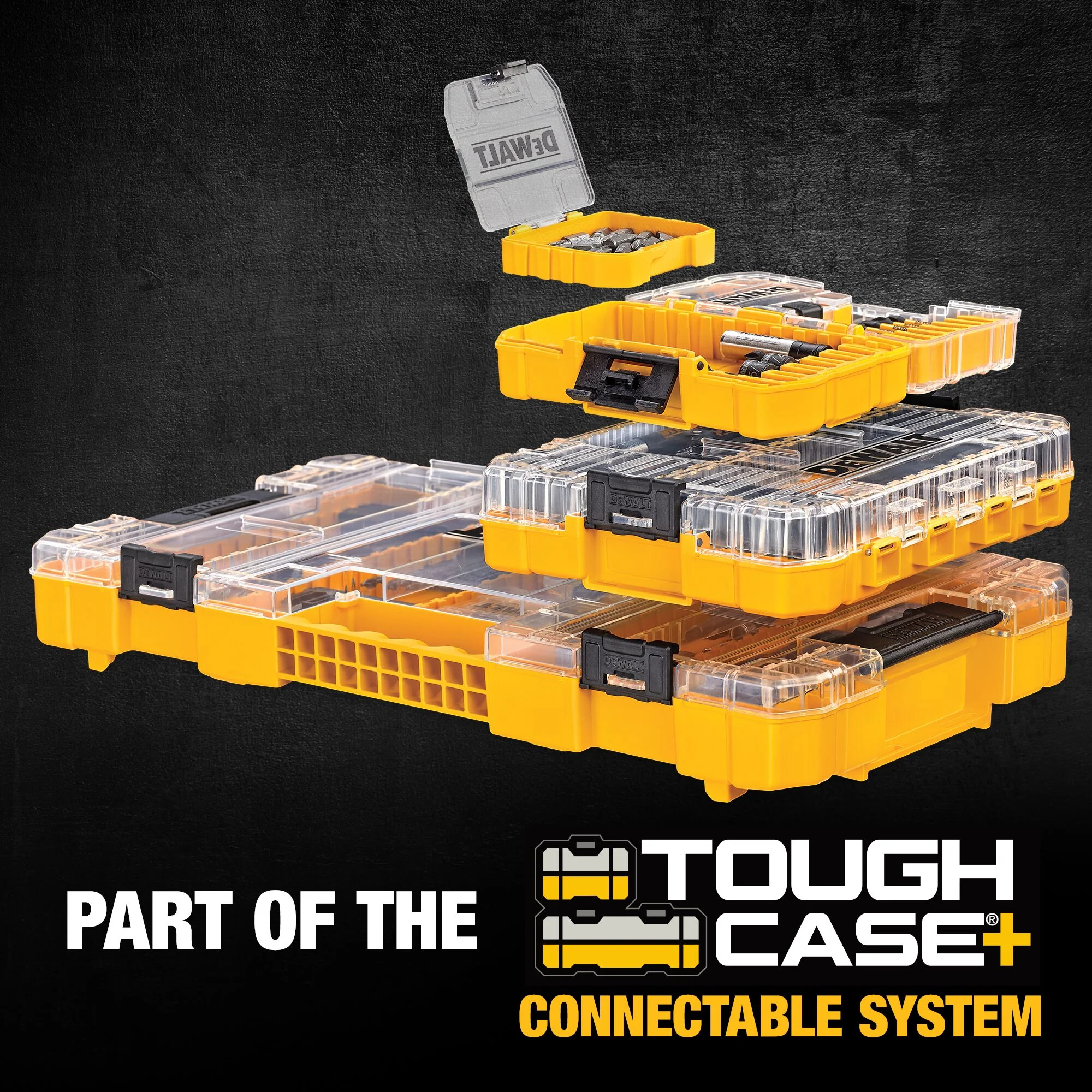 DEWALT Tough Grip 52-Piece Steel Hex Shank Screwdriver Bit Set - Image 4