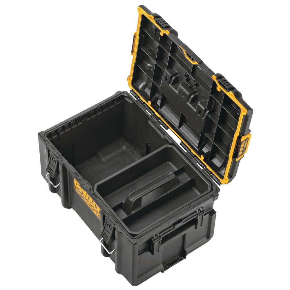 DEWALT TOUGHSYSTEM 2.0 22 in. Medium Modular Tool Box, IP65, 110 lb Capacity (DWST08300) - Image 2
