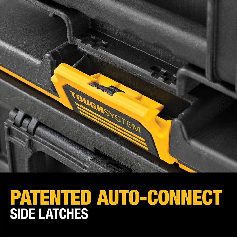 DEWALT TOUGHSYSTEM 2.0 22 in. Medium Modular Tool Box, IP65, 110 lb Capacity (DWST08300) - Image 5