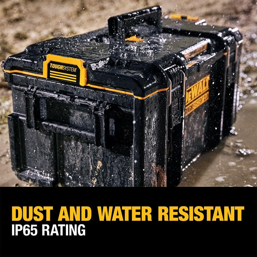 DEWALT TOUGHSYSTEM 2.0 22 in. Medium Modular Tool Box, IP65, 110 lb Capacity (DWST08300) - Image 7