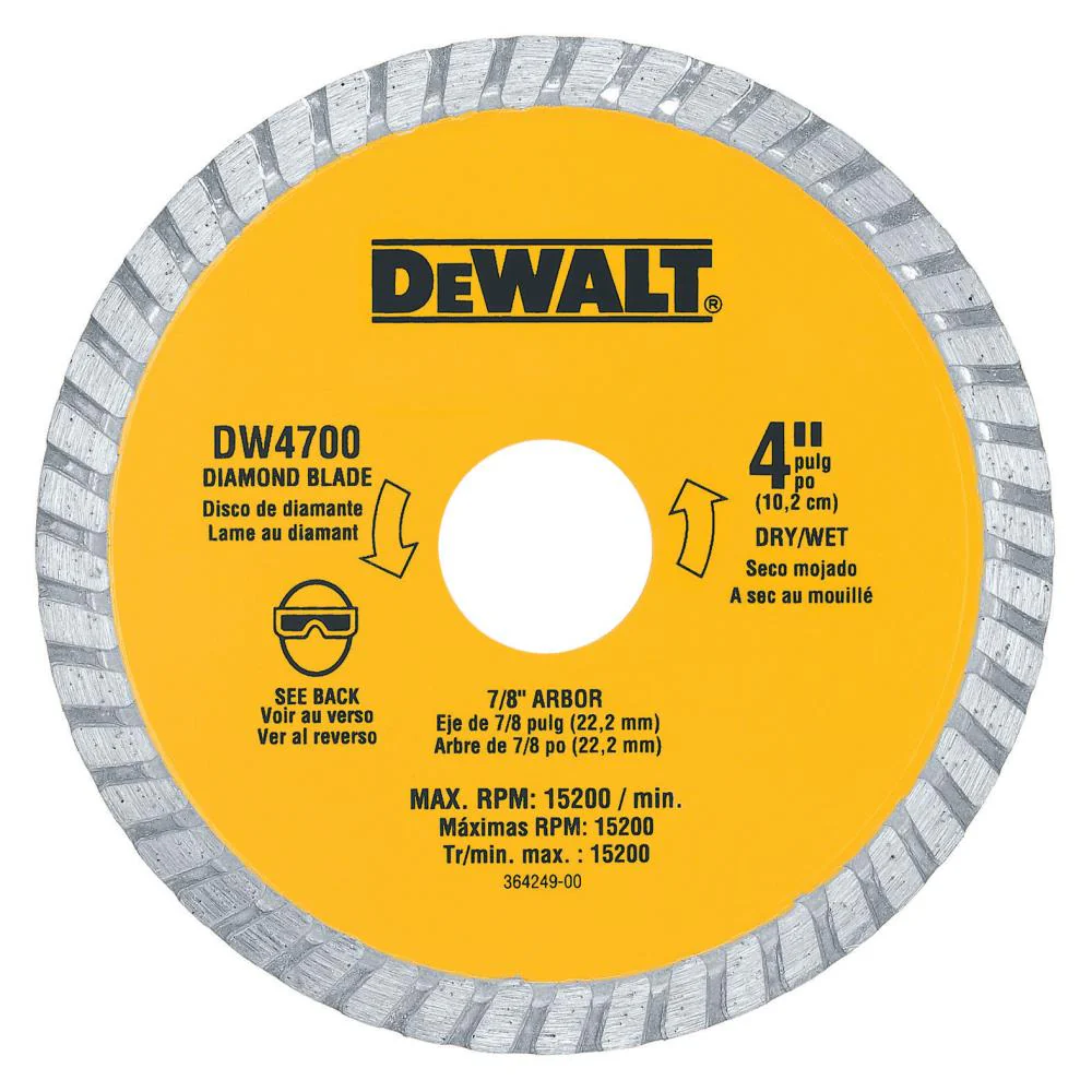 DEWALT XP Diamond 4-in Diamond Arbor-Grit Grinding Wheel, DW4700