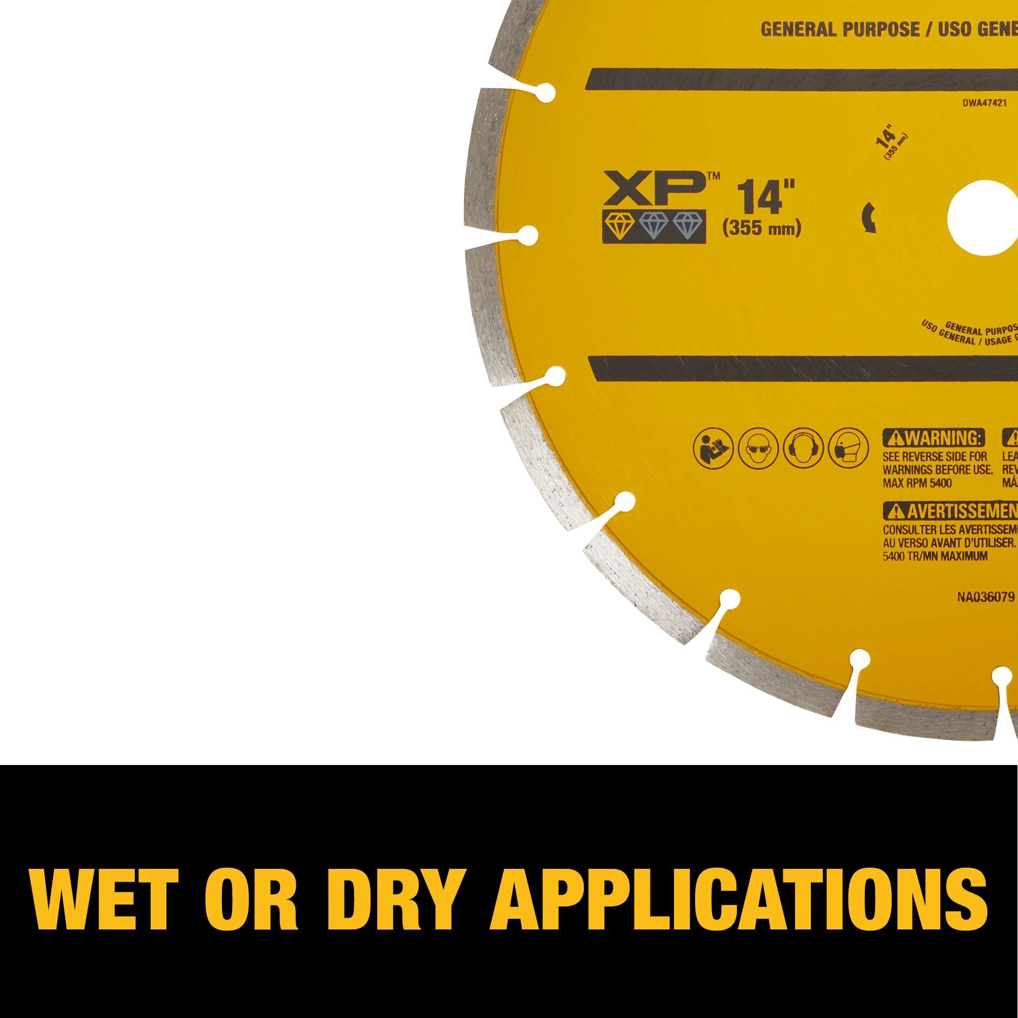 DEWALT XP Diamond 4-in Diamond Arbor-Grit Grinding Wheel, DW4700 - Image 2