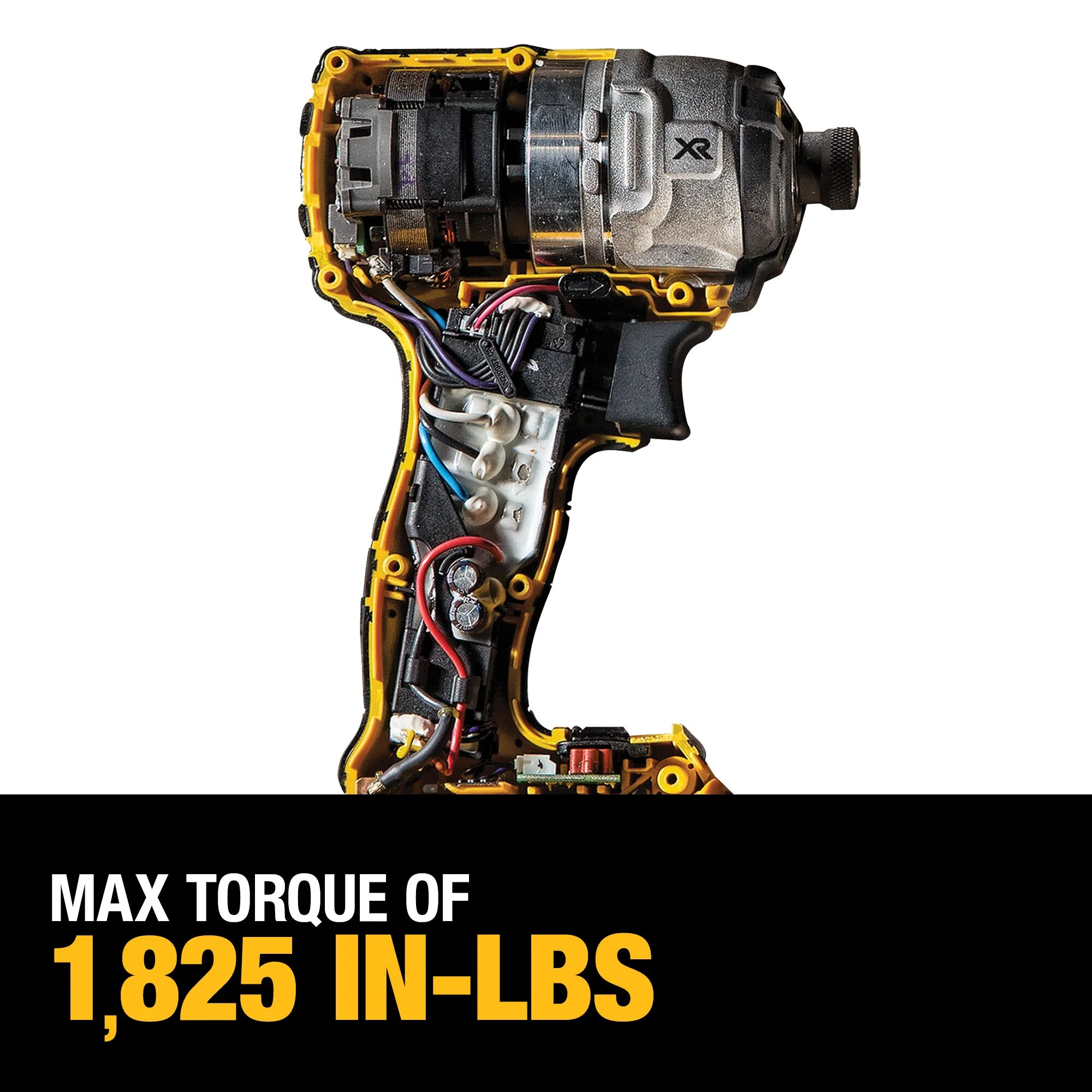 DEWALT XR 20-Volt MAX Brushless Cordless Impact Driver, 3-Speed, with 2 XR 4.0Ah Batteries, Charger & Hard Case - Image 5