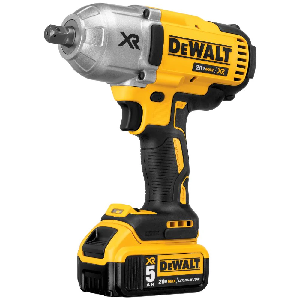 DEWALT XR 20-Volt Max Variable Speed Brushless 1/2-in Drive Cordless Impact Wrench Kit, DCF899P2 (2 Batteries, Charger, Bag) - Image 3