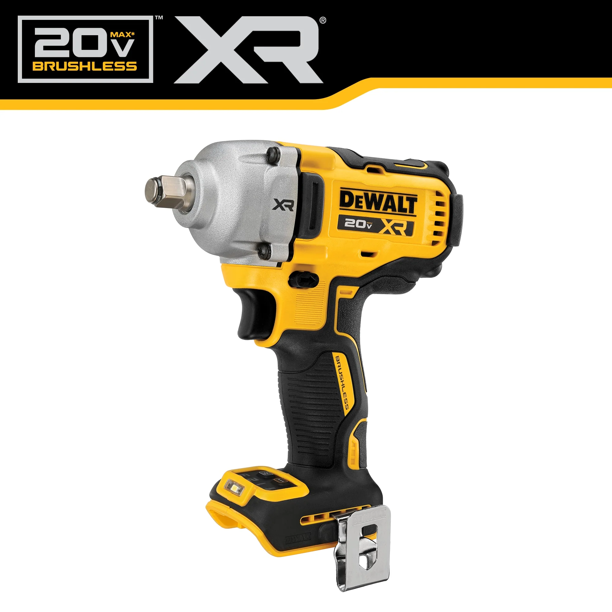 DEWALT XR 20V MAX Brushless 1/2-in Variable Speed Cordless Impact Wrench (Bare Tool) - Image 2