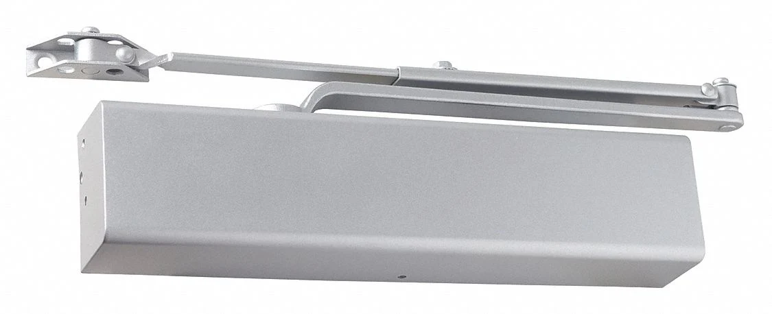 DEXTER Standard Mount Aluminum Door Closer - Grade 2, Medium Duty