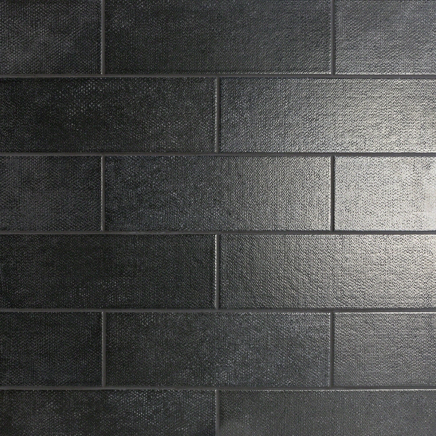 Diesel Camp Canvas Black 4x12 Matte Ceramic Subway Wall Tile - Image 3