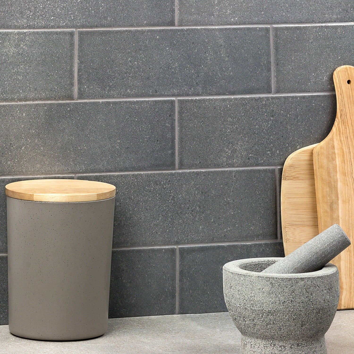 Diesel Camp Rock Gray 4x12 Matte Ceramic Subway Tile - Image 2