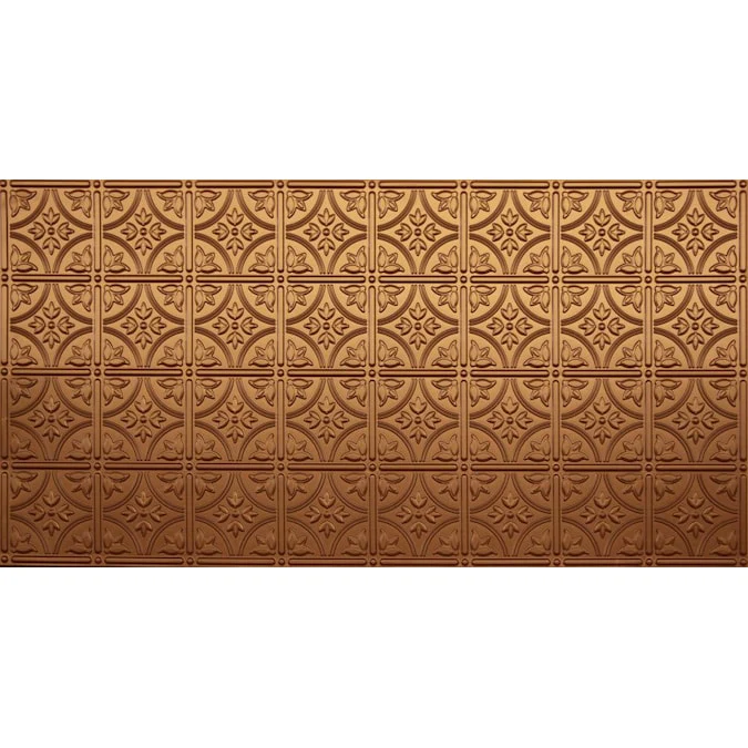 Dimensions 4-ft x 2-ft Fused Bronze Polystyrene Surface-mount Ceiling Tile (1-Pack, 8-sq ft / Case)
