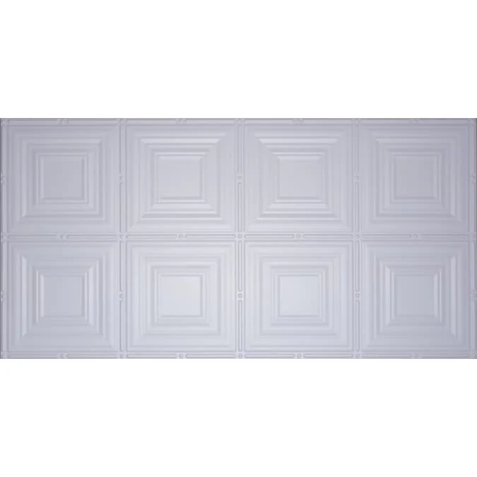 Dimensions 4-ft x 2-ft White Polystyrene Surface-mount Ceiling Tile (1-Pack, 8-sq ft / Case)
