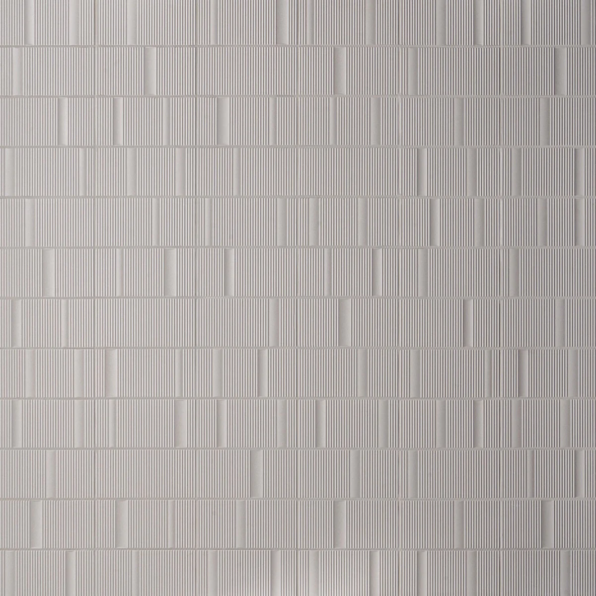 Division Silver 8x16 Fluted Matte Ceramic Wall Tile by Lux Tile - Image 9