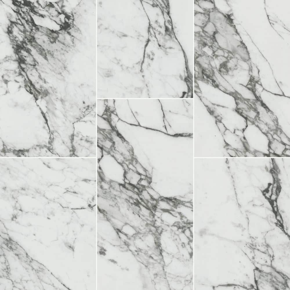 Donatello 16 in. x 32 in. Polished Porcelain Marble Look Floor and Wall Tile (14.2 sq. ft./Case) - Image 7