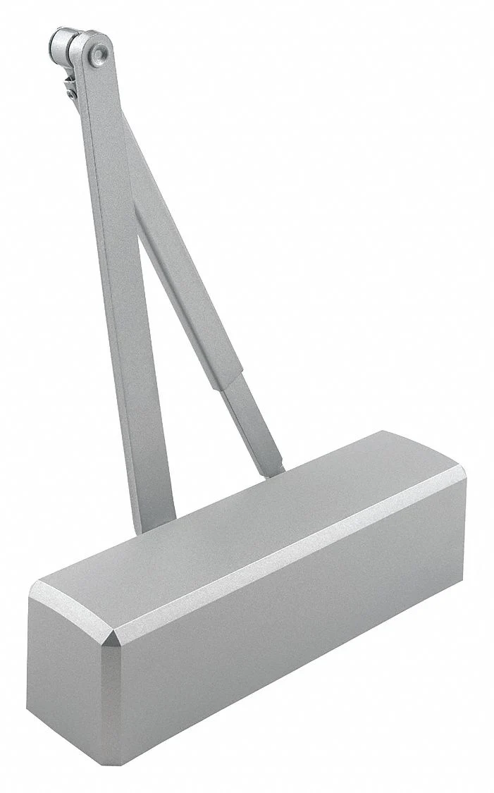 DORMAKABA Aluminum Medium Duty Door Closer - Grade 2, Adjustable Mount